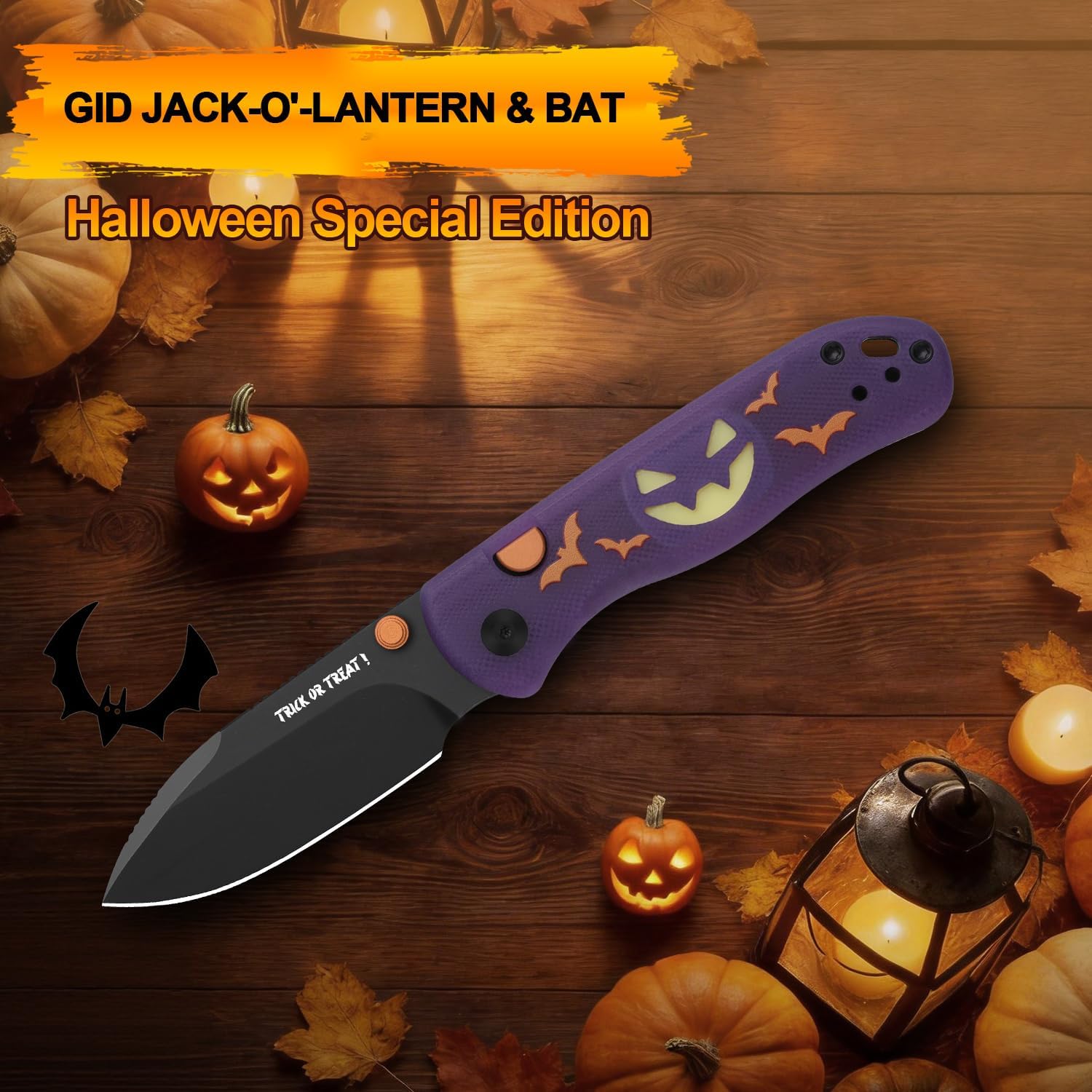 Best Halloween Knife 2026: Kizer Drop Bear 2 Glow Edition
